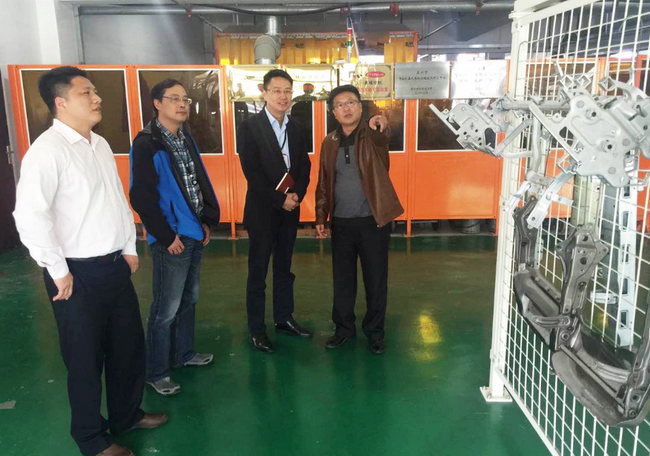 Yuan He Holdings Mr. Liu Chengwei visited Jiangsu Beiren to visit and guide